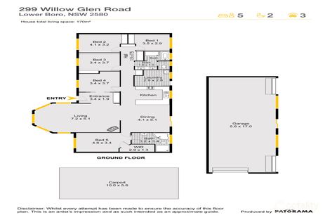 299 Willow Glen Rd, Lower Boro, NSW 2580