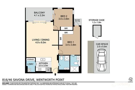 Property photo of 816/46 Savona Drive Wentworth Point NSW 2127