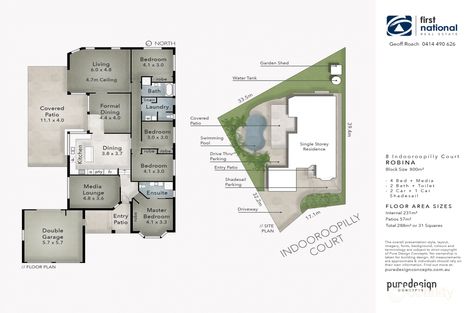 Property photo of 8 Indooroopilly Court Robina QLD 4226