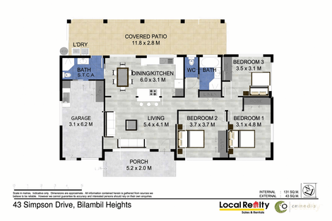 Property photo of 43 Simpson Drive Bilambil Heights NSW 2486