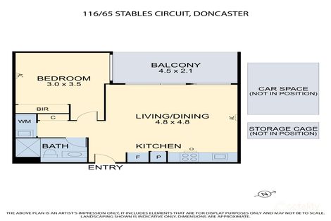 Property photo of 116/65 Stables Circuit Doncaster VIC 3108