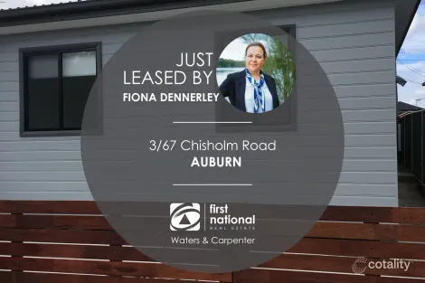 Property photo of 3/67 Chisholm Road Auburn NSW 2144