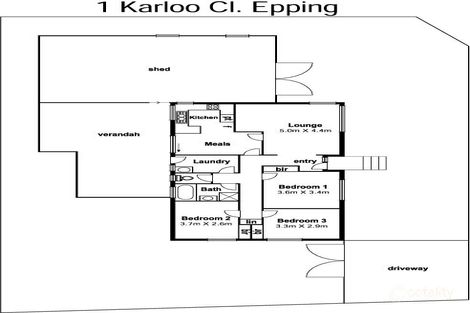 Property photo of 1 Karloo Close Epping VIC 3076