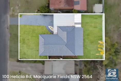 Property photo of 100 Helicia Road Macquarie Fields NSW 2564