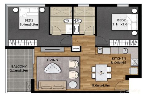 801/297 Pirie St, Adelaide, SA 5000