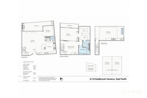 Property photo of 3/10 Eastbrook Terrace East Perth WA 6004