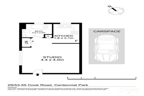 Property photo of 29/53-55 Cook Road Centennial Park NSW 2021