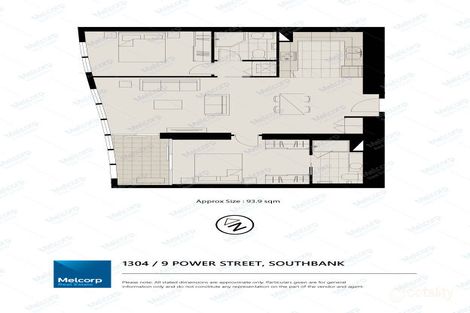 1304/9 Power St, Southbank, VIC 3006