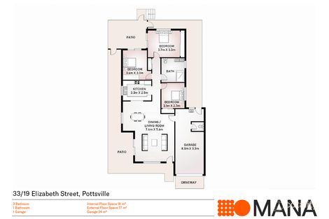 33/19-27 Elizabeth St, Pottsville, NSW 2489