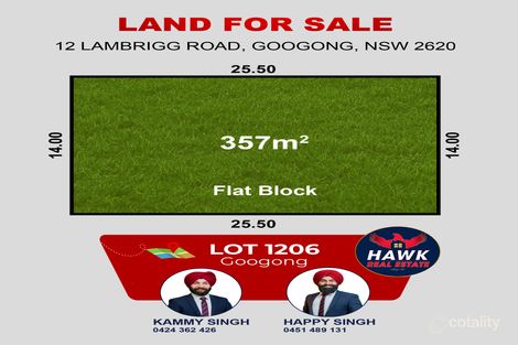 12 Lambrigg Rd, Googong, NSW 2620