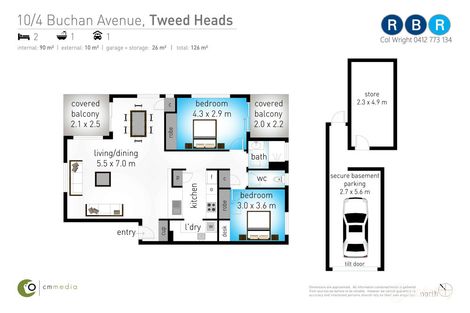 Property photo of 10/4 Buchan Avenue Tweed Heads NSW 2485