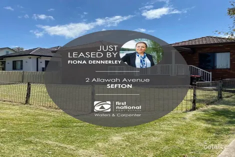 Property photo of 2 Allawah Avenue Sefton NSW 2162