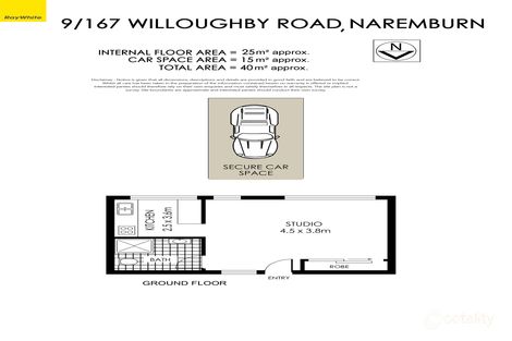 Property photo of 9/167 Willoughby Road Naremburn NSW 2065
