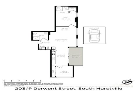 203/9 Derwent St, South Hurstville, NSW 2221