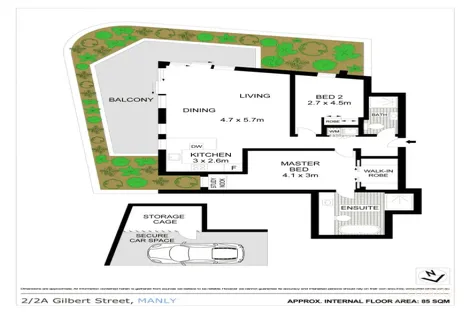 Property photo of 2/2A Gilbert Street Manly NSW 2095