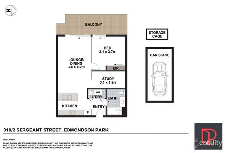 Property photo of 310/2 Sergeant Street Edmondson Park NSW 2174