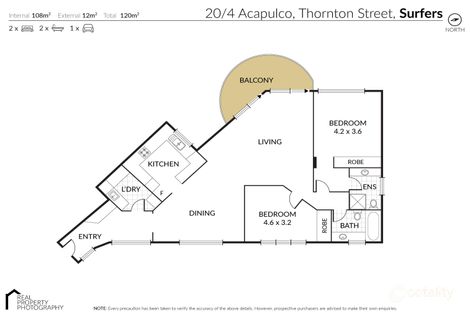 Property photo of 20/4 Thornton Street Surfers Paradise QLD 4217