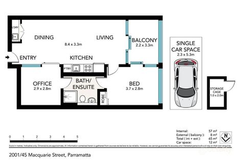 Property photo of 2001/45 Macquarie Street Parramatta NSW 2150