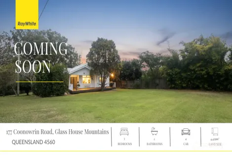 177 COONOWRIN RD, GLASS HOUSE MOUNTAINS, QLD 4518