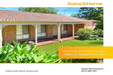 Property photo of 3/68 Lovell Road Eastwood NSW 2122