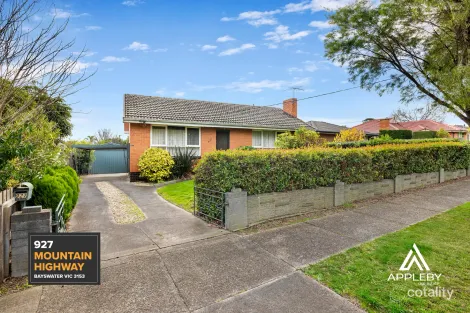 Property photo of 927 Mountain Highway Bayswater VIC 3153