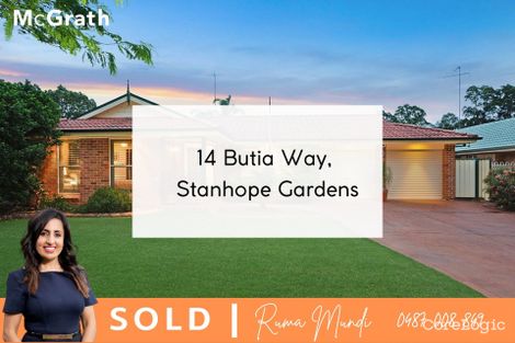 Property photo of 14 Butia Way Stanhope Gardens NSW 2768