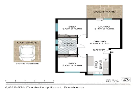 Property photo of 6/818-826 Canterbury Road Roselands NSW 2196