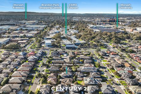 Property photo of 2/4 Hilltop Avenue Clayton VIC 3168