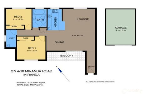 Property photo of 27/4-10 Miranda Road Miranda NSW 2228