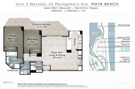Property photo of 3/22 Montgomery Avenue Main Beach QLD 4217