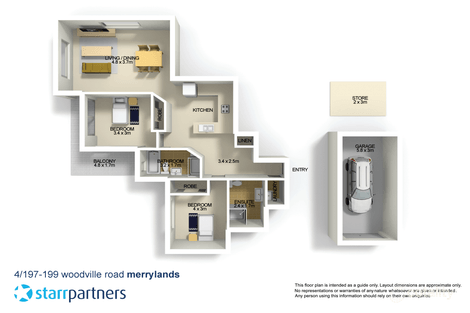 4/197-199 Woodville Rd, Merrylands, NSW 2160