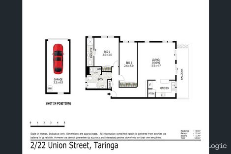 Property photo of 2/22 Union Street Taringa QLD 4068