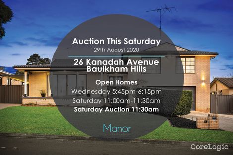 Property photo of 26 Kanadah Avenue Baulkham Hills NSW 2153