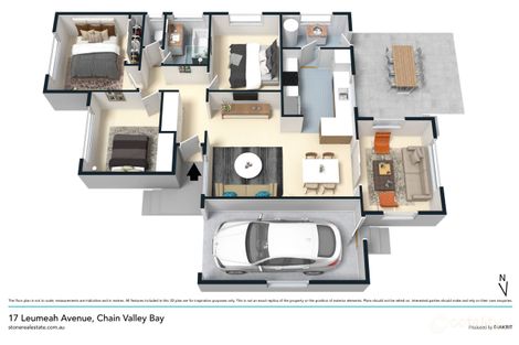 Property photo of 17 Leumeah Avenue Chain Valley Bay NSW 2259