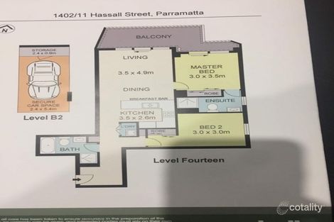 Property photo of 1402/11 Hassall Street Parramatta NSW 2150