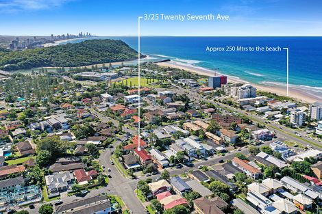 Property photo of 3/25 Twenty Seventh Avenue Palm Beach QLD 4221