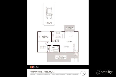 Property photo of 12 De Mestre Place Holt ACT 2615