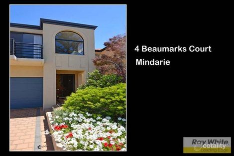 Property photo of 4 Beaumarks Court Mindarie WA 6030