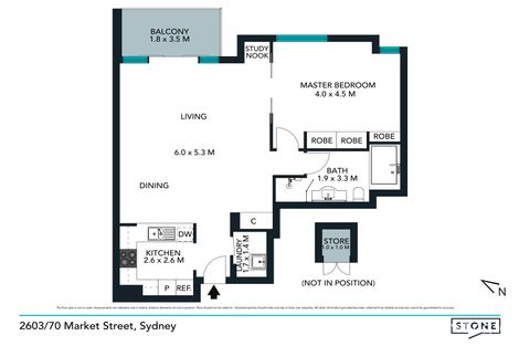 Property photo of 2603/68-70 Market Street Sydney NSW 2000