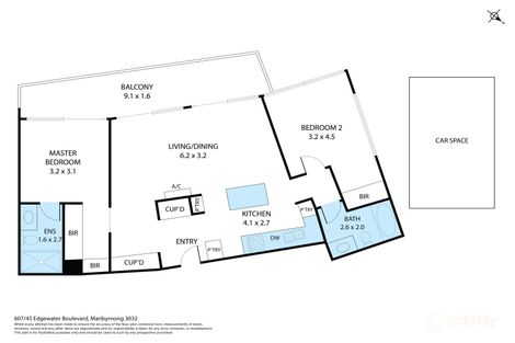 Property photo of 607/45 Edgewater Boulevard Maribyrnong VIC 3032