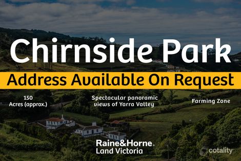 Contact Agent For Address, Chirnside Park, VIC 3116