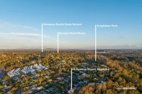 Property photo of 43 Rowena Street Kenmore QLD 4069