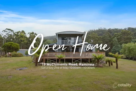 Property photo of 19 McClyments Road Raminea TAS 7109