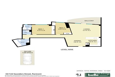 Property photo of 33/122 Saunders Street Pyrmont NSW 2009