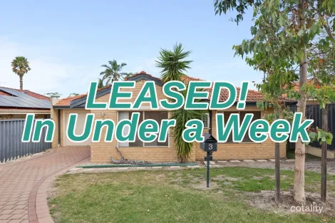 Property photo of 3 Eldridge Grove Cannington WA 6107
