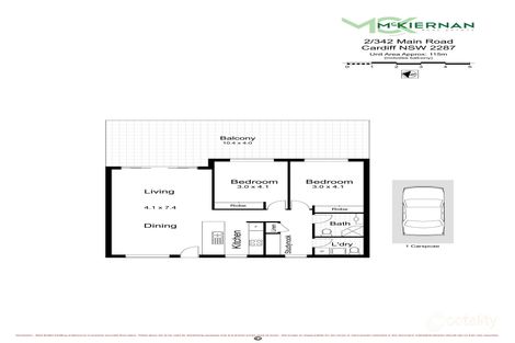 Property photo of 2/342-346 Main Road Cardiff NSW 2285