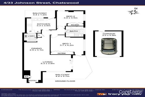 Property photo of 4/33 Johnson Street Chatswood NSW 2067