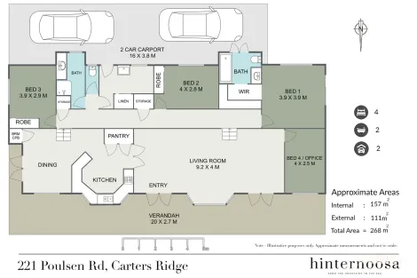 Property photo of 221 Poulsen Road Carters Ridge QLD 4563