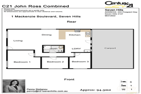 Property photo of 1 Mackenzie Boulevard Seven Hills NSW 2147