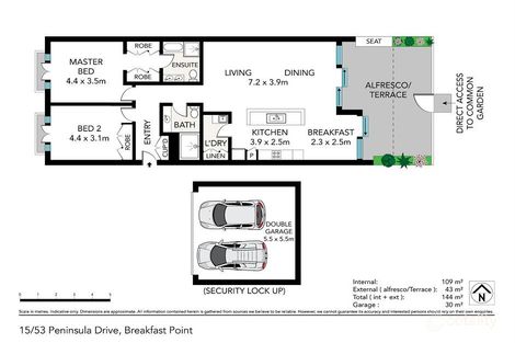 Property photo of 15/53 Peninsula Drive Breakfast Point NSW 2137